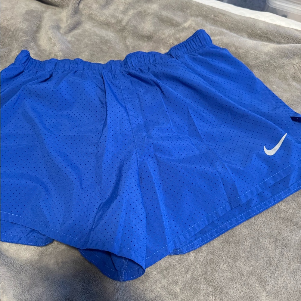 Nike Women's Blue Athletic Shorts
